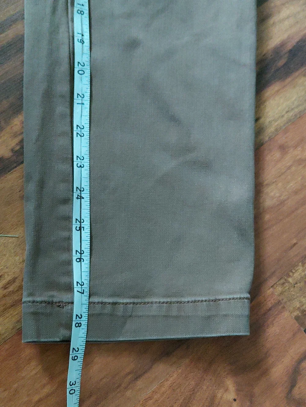 ​Banana Republic Aiden Chino Pants Brown Classic Straight Fit 33 X 30